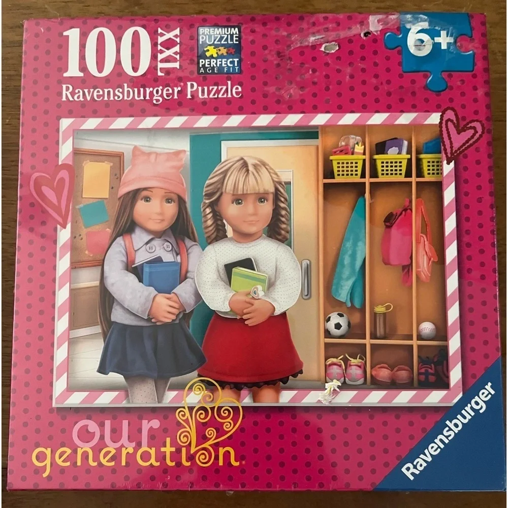 NWT ravensburger our generation 100 XXL pieces puzzle ages 6+ battat